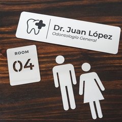 Cartel Corporeo Bicapa Plata