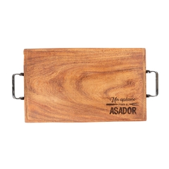 Tabla Artesanal 50x30 cm aprox (Opc. Logo, frase o nombre) en internet