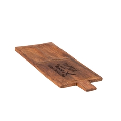 Tabla Artesanal 45x20 cm aprox (Opc. Logo, frase o nombre)