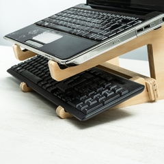 Soporte Apoya Notebook y teclado (Opc. Logo, frase o nombre) - tienda online