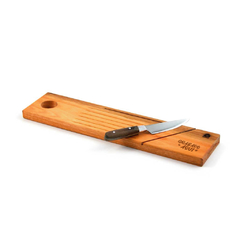 Tabla salamera con cuchillo (Opc. Logo, frase o nombre)