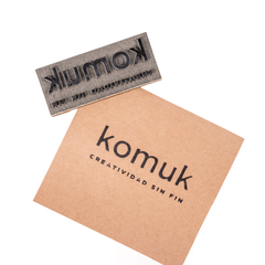 Sello personalizado - Hasta 12x12 cm