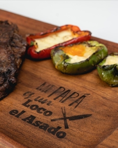 Batea Artesanal 60x30 cm aprox (Opc. Logo, frase o nombre) - Komuk Argentina