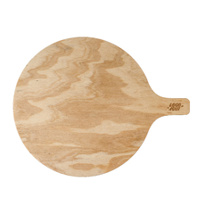 Tabla pizzera en fenolico con logo