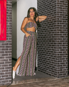 Cropped Estampa Etnia - loja online