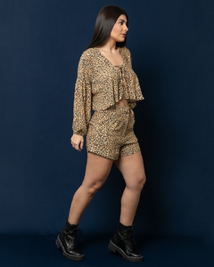 Short Estampa Leopardo - comprar online