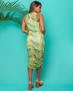 Vestido Tule Abstract - loja online