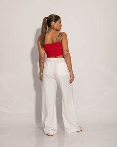 Cropped Faixa Lurex - comprar online