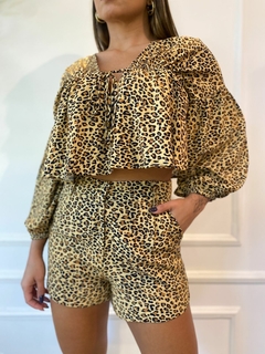 Short Estampa Leopardo - comprar online