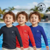 Camiseta Proteção Solar Uv50+ Praia Piscina Térmica Infantil Verão - 6048 - comprar online
