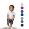 Body Bebê Manga Curta em Tecido Piquet Estilizado - 4017 - comprar online