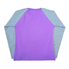 Camiseta Manga Longa Menina Blusa Infantil Strass Criança - 6056 - Patrulha Street - Moda Bebê e Infantil