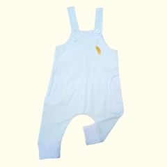 Jardineira Macacão Jeans Longa com Bolsos Bebê e Infantil - 2000 - Patrulha Street - Moda Bebê e Infantil