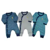 Kit Roupa De Bebê 3 Macacão Pijama Manga Longa Enxoval Maternidade - 7094