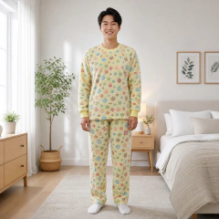 Pijama Adulto e Infantil Fleece Longo Quentinho Peludinho Inverno Brilha no escuro - loja online