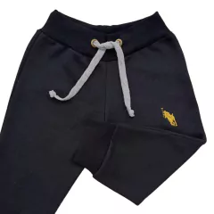 Calça Moletom Infantil Flanelado Roupa de Criança Menino Menina - 8041 na internet