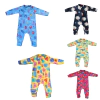 Pijama Macacão Infantil Soft Manga Longa Estampado Inverno Quentinho - 7090