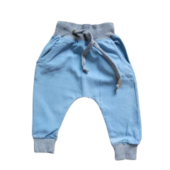 Calça jeans de Bebê e Infantil Básica Lavagem Clara com Bolsos - 8035 - comprar online