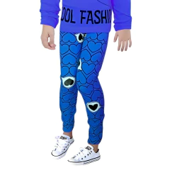 Calça Legging 4 ao 8 Menina Infantil Juvenil Criança Estampada - 8043 - Patrulha Street - Moda Bebê e Infantil