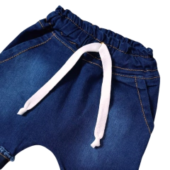 Kit 3 Bermuda Shorts Jeans Bebê Infantil Menino com Elastano - 8049 - comprar online