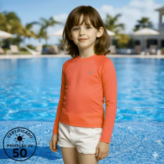 Camiseta Proteção Solar Uv50+ Infantil Praia Piscina Verão 4 a 12 Anos- 6048 - Patrulha Street - Moda Bebê e Infantil