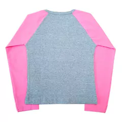 Imagem do Camiseta Manga Longa Menina Blusa Infantil Strass Criança - 6056