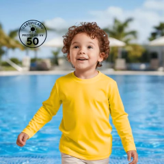 Camiseta Proteção Solar Uv50+ Praia Piscina Térmica Infantil Verão - 6048 - loja online