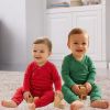 Pijama Bebê em Malha Manga Longa Macacão com Fechamento em Botões - 7091