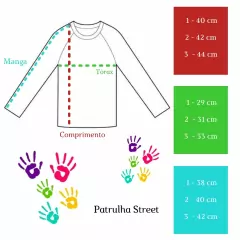 Kit 2 Peças Camiseta Manga Longa com Botões e Calça Jeans Saruel - 9015 - loja online