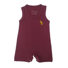 Macacão Curto Infantil Regata Unissex com Bordado 1 / 2 e 3 Anos - 3009