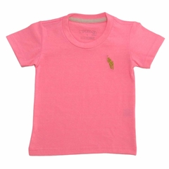 Camiseta Infantil 4 ao 8 Básica Manga Curta com Bordado - 6046 - Patrulha Street - Moda Bebê e Infantil