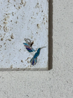 Pingente beija-flor