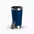 Copo Térmico Inox cerveja e café 473ml - AZUL CLARO