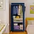 Guarda Roupa Closet Dobrável Organizador com Capa de Tecido - Mega Center Eletrônicos