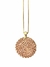 COLAR MODELO PONTEIRA ESTILO MANDALA CRAVEJADO COM CRISTAIS COR DOURADO ROSÊ - loja online