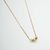 Colar com detalhe de bolinhas, dourado, banhado a ouro 18k na internet