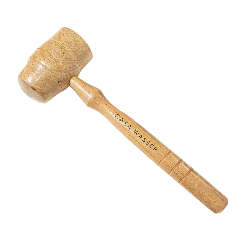 Martillo de madera plano y redondeado para bombear - comprar online