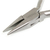 Pinza Plana en Punta Pulida 130 mm