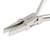 Pinza Plana Pulida 115 mm