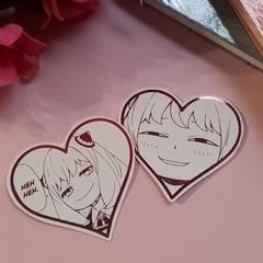 Set x2 Stickers Metalizados - Anya