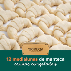 Medialunas 1 docena congeladas de manteca + almibar - comprar online