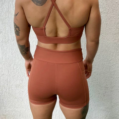 Short RX Formi c/ bolso - Caramelo na internet