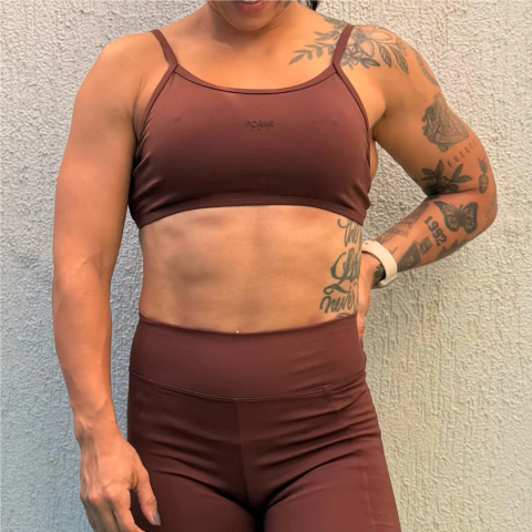 Top Formi Summer - Café - comprar online