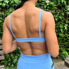 Top Formi Beach Alcinha - Azul Claro na internet