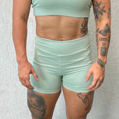 Short RX Formi c/ bolso - Erva Doce