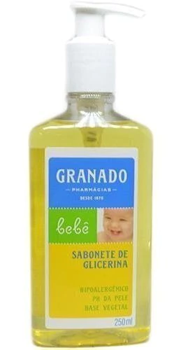 Sabonete Líquido Bebê Tradicional granado 250ml