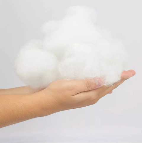 500 GRAMAS ENCHIMENTO PLUMANTE CABELO DE ANJO - Fibra Siliconada