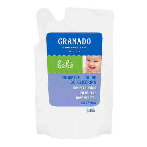 Sabonete Líquido Bebê Lavanda - Granado - Refil 250ml