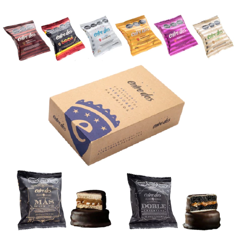 Caja x6 Alfajores Combinados (2 Black Edition + 4 Premium) - comprar online