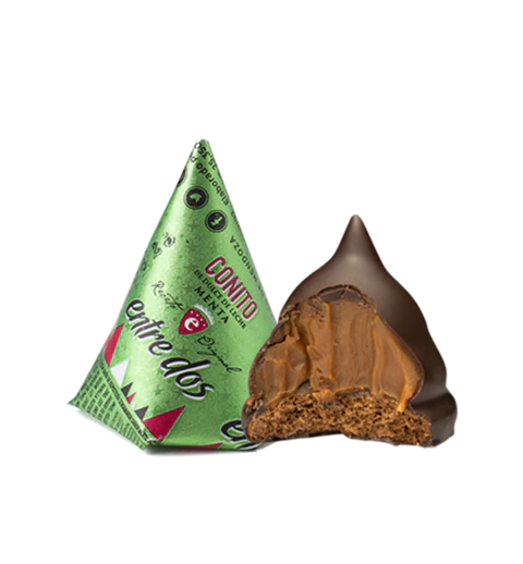 Conito Dulce de leche con Menta